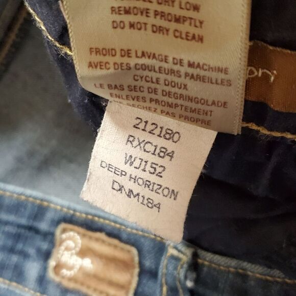 PAIGE Deep Horizon Roxie Capri Low Rise Mid Wash Ankle Skinny Jeans 29 - Picture 12 of 12